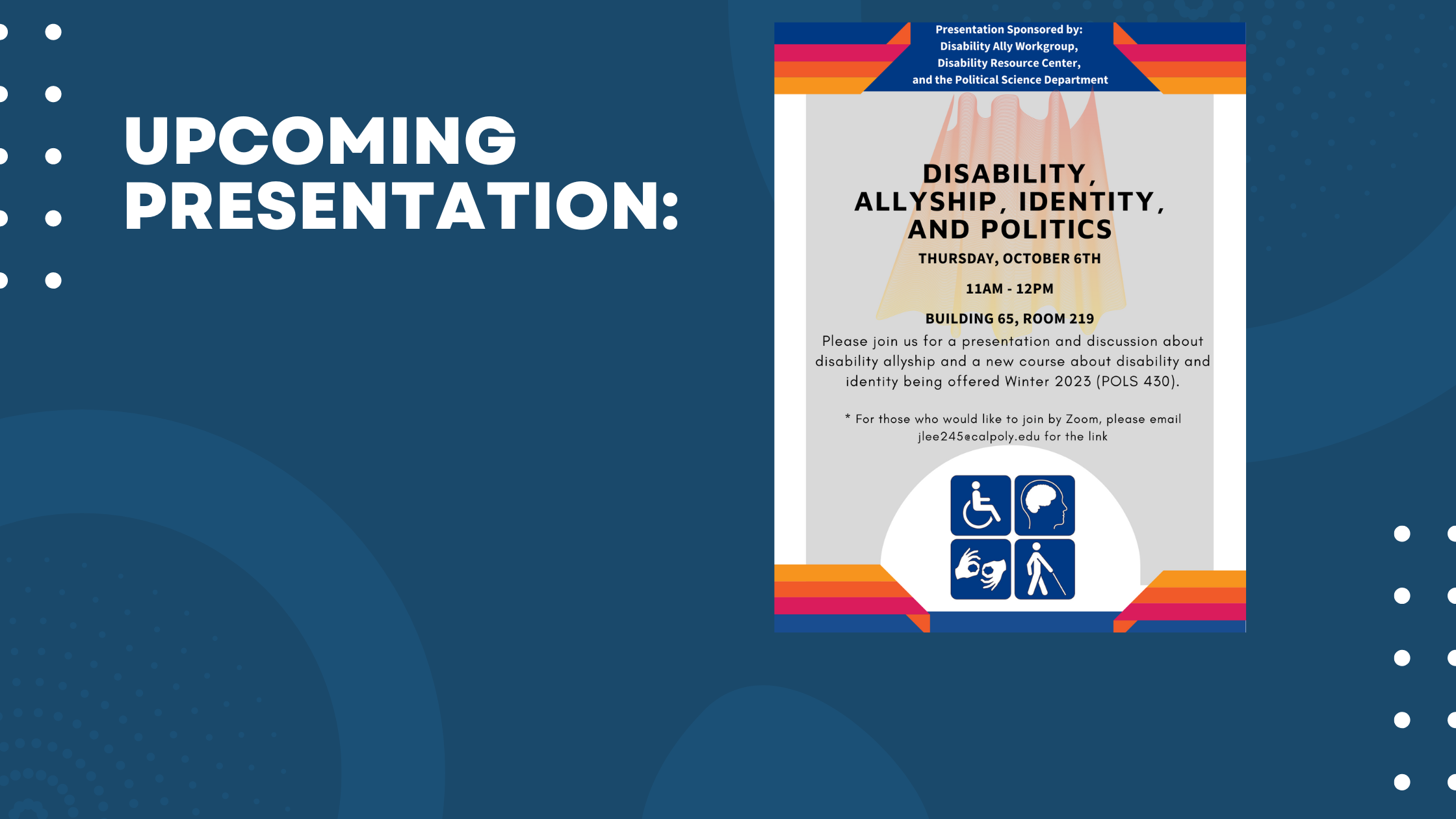 to Political Science Department Political Science Department